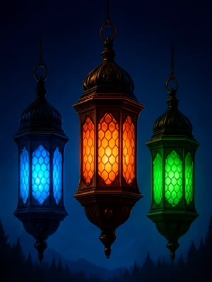 ৩টি জাদুকরী বাতি